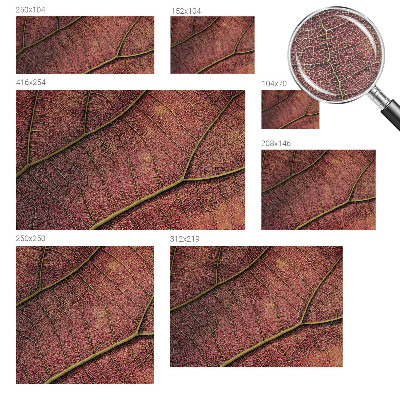 Luxe fotobehang Bladachtige textuur