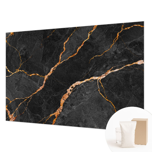 Premium fotobehang met patroon van marmeraders