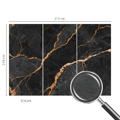 Premium fotobehang Marmeraders