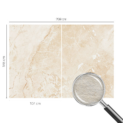 Uniek fotobehang met natuursteenprint