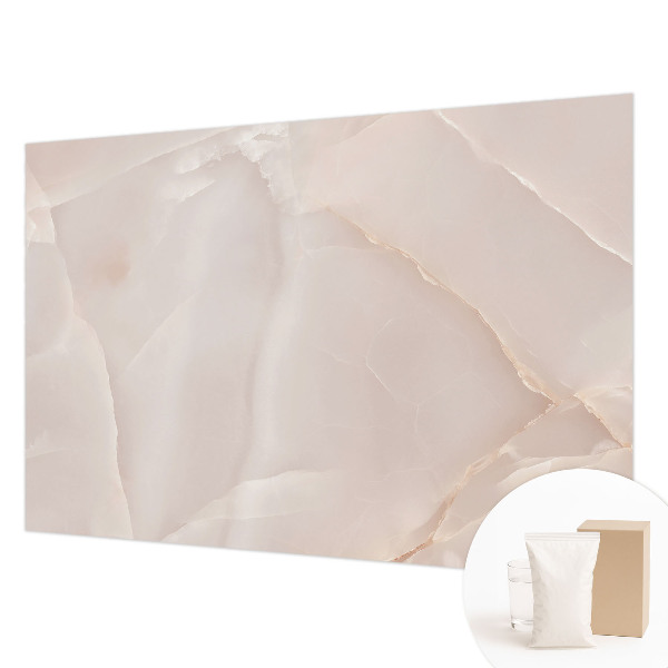 Sfeervol fotobehang Roze marmer