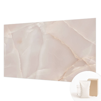 Sfeervol fotobehang Roze marmer