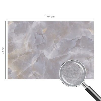 Vliesbehang fotobehang Marmergolven