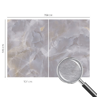 Vliesbehang fotobehang Marmergolven