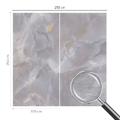 Vliesbehang fotobehang Marmergolven
