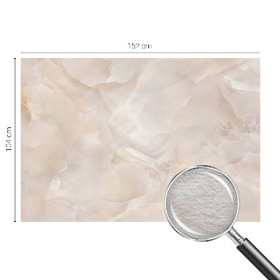 Vliesbehang fotobehang woonkamer met een delicaat marmerpatroon
