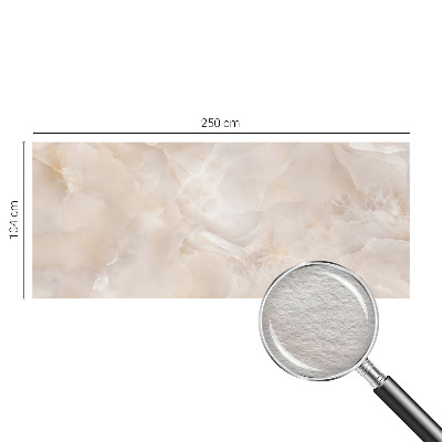 Vliesbehang fotobehang woonkamer met een delicaat marmerpatroon