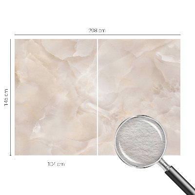 Vliesbehang fotobehang woonkamer met een delicaat marmerpatroon