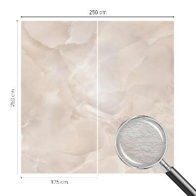 Vliesbehang fotobehang woonkamer met een delicaat marmerpatroon