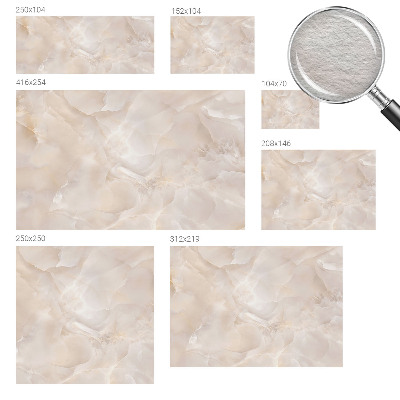 Vliesbehang fotobehang woonkamer met een delicaat marmerpatroon