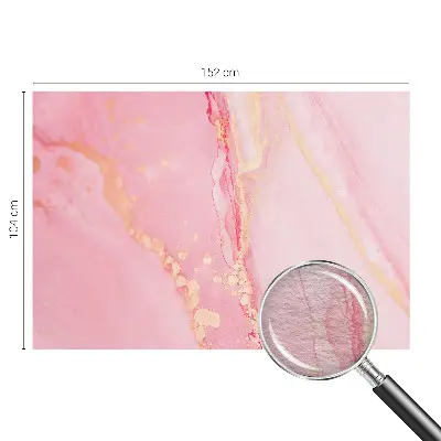 Muurbehang met pastel abstractie