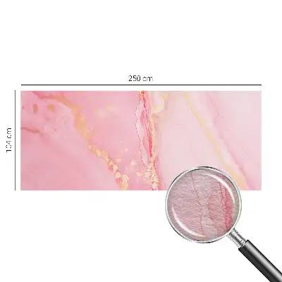 Muurbehang met pastel abstractie
