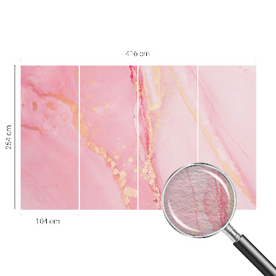 Muur behang Pastel abstractie