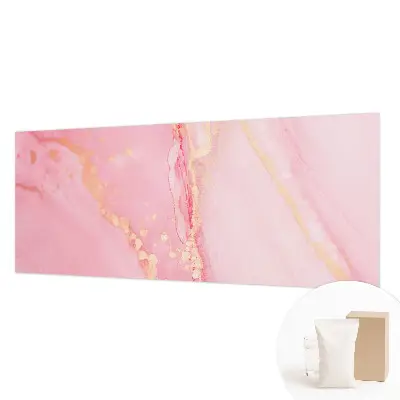 Muurbehang met pastel abstractie