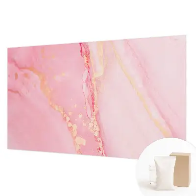 Muurbehang met pastel abstractie