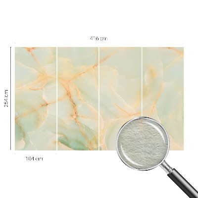 Behang met print Marmeren elegantie