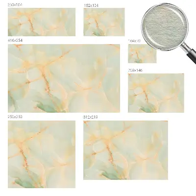Behang met print met marmerprint voor een elegante uitstraling