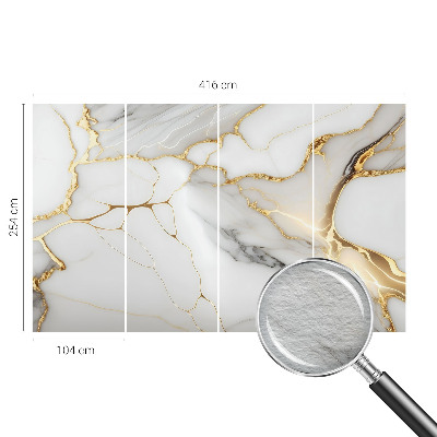 Foto behang op maat Marmeren elegantie