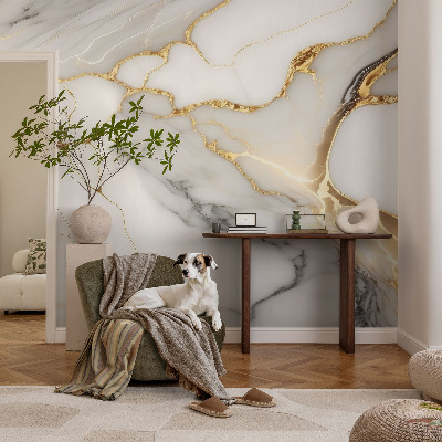 Foto behang op maat Marmeren elegantie