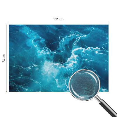 Naadloos fotobehang Zeewervels