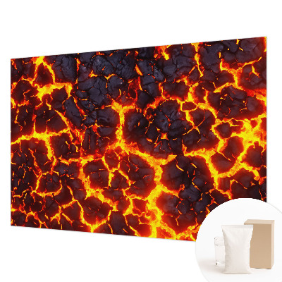 Fotobehang woonkamer Sterke magma