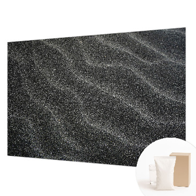 Fotobehang slaapkamer met zandgolven als motief
