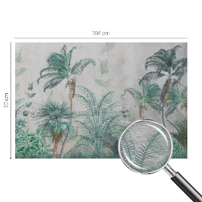 Fotobehang voor de woonkamer Exotische oase