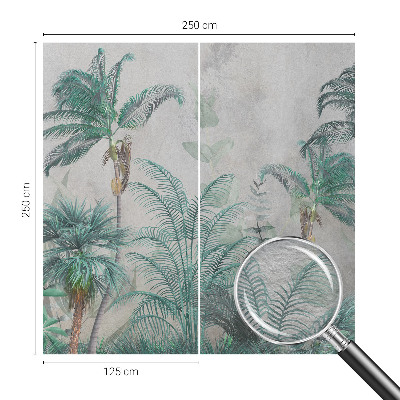 Fotobehang voor de woonkamer Exotische oase