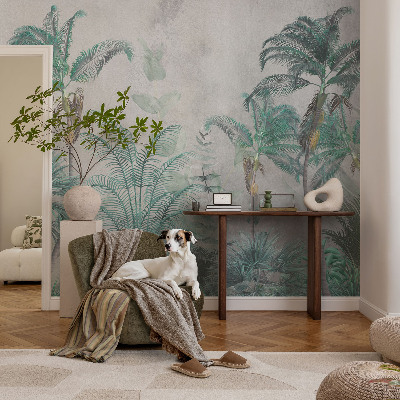 Fotobehang voor de woonkamer Exotische oase