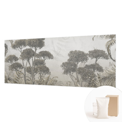 Luxe fotobehang met een tropische junglemotief