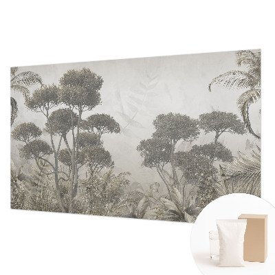 Luxe fotobehang met een tropische junglemotief
