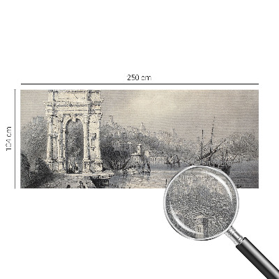 Sfeervol fotobehang Zeegezicht