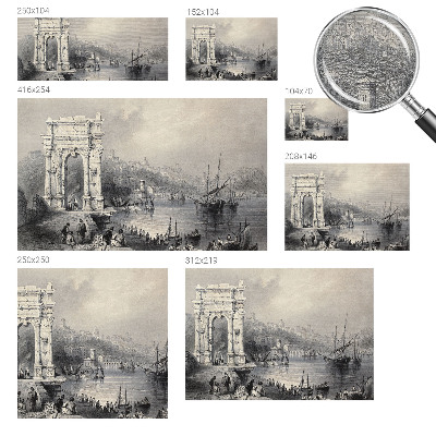 Sfeervol fotobehang Zeegezicht