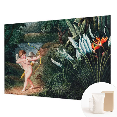 Uniek fotobehang Schattige Cupido