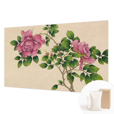 Vlies fotobehang Romantische rozen