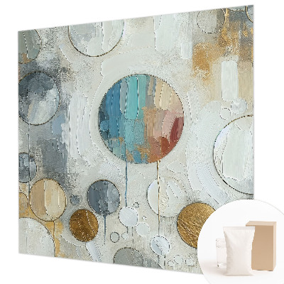 Vliesbehang fotobehang Geometrische cirkels