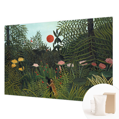 Fotobehang vliesbehang met een exotisch landschap