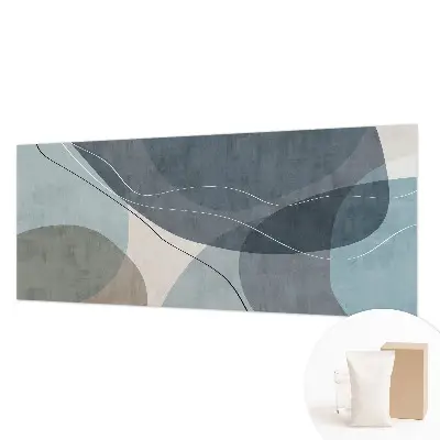 Fotobehang met een moderne abstracte print