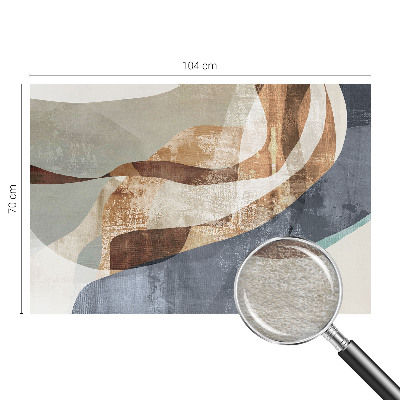Behang met print Abstracte compositie