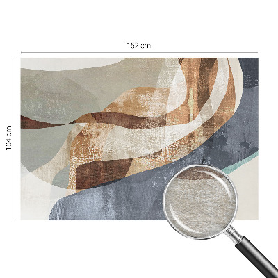Behang met print Abstracte compositie