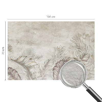 Fotobehang naadloos Decoratieve bladeren