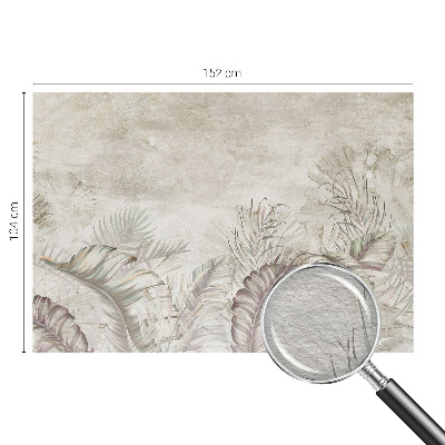 Fotobehang naadloos Decoratieve bladeren