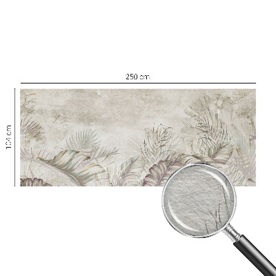 Fotobehang naadloos Decoratieve bladeren