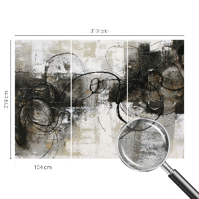 Foto behang op maat Abstracte wervel