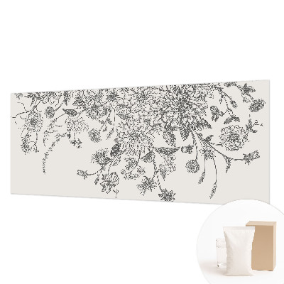 Naadloos fotobehang Bloemenpatroon