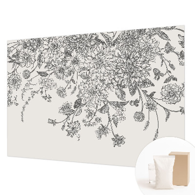 Naadloos fotobehang Bloemenpatroon
