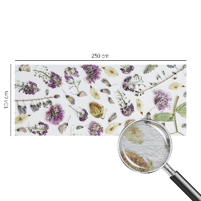Fotobehang woonkamer Gedroogde bloemen