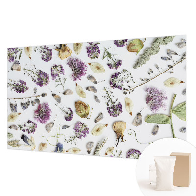 Fotobehang woonkamer Gedroogde bloemen