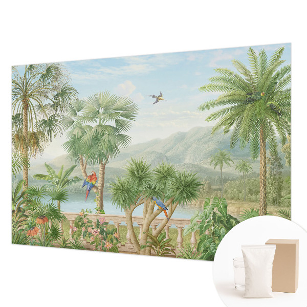 Fotobehang slaapkamer Exotisch landschap