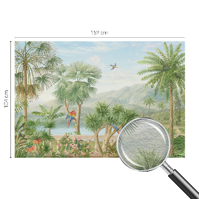 Fotobehang slaapkamer Exotisch landschap